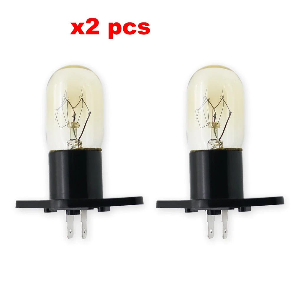 

2Pcs/Lot New Oven Light Bulb High Temperature Microwave Light Bulb Refrigerator Lighting Range Hood 230V 20W T170 Series For LG