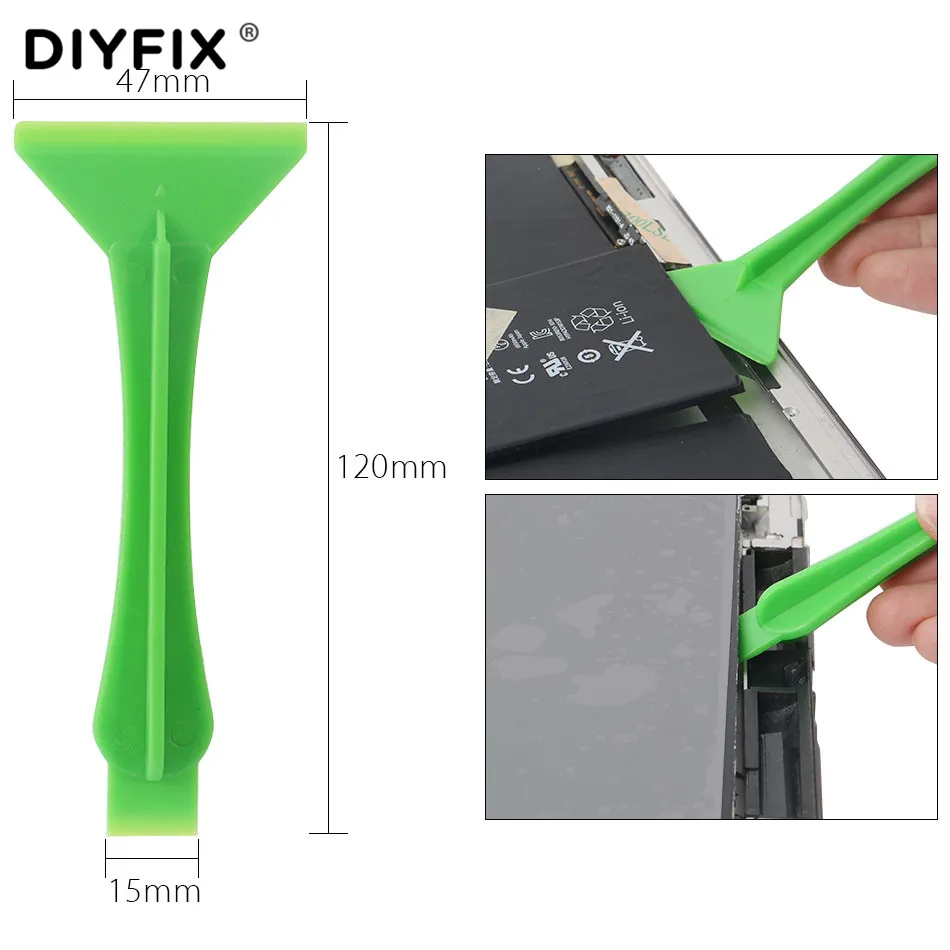 DIYFIX 2 قطعة الهاتف افتتاح أدوات المزدوج نهاية Spudger المخل حدق بار ل فون بود باد ماك بوك المحمول PSP إصلاح تفكيك أداة