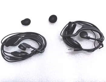 2 pz Nuovo 1-Spille 2.5mm Martinetti two way Radio PTT Auricolare per cuffie auricolari w/MIC Per RETEVIS RT-388 RT-628 Walkie Talkie