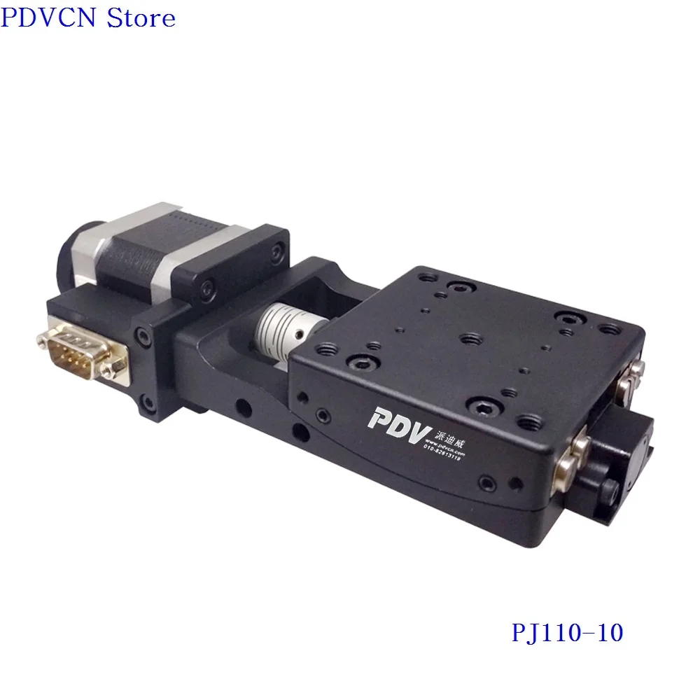 z axis PJ110-15 Motorized Goniometer Stage, Electric Goniometer Platform, Rotation Range: +/- 15 degree