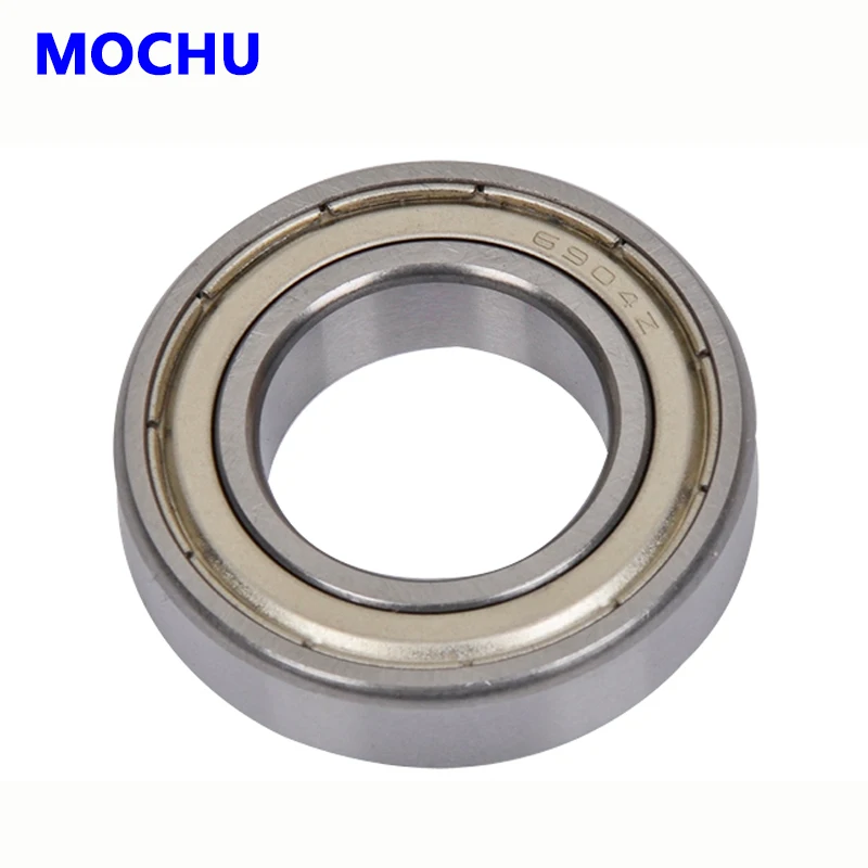 

10pcs Bearing 6904 6904Z 6904ZZ 61904 61904-2Z 20x37x9 ABEC-1 MOCHU Thin Section Shielded Deep Groove Ball Bearings Single Row