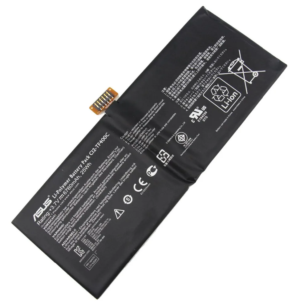 

New genuine Battery for ASUS TF303CL TF502T Transformer Pad TF600TL TF600TG TF600T TF600 VivoTab RT C12-TF400C 3.7V 25WH