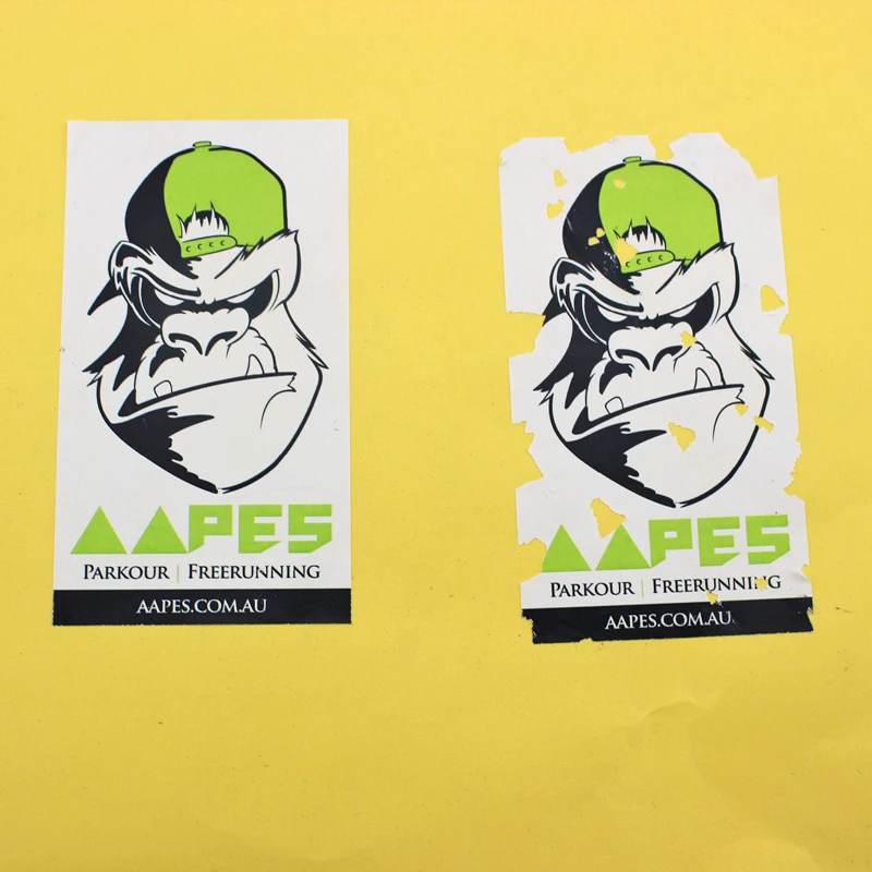 

Custom Printed Ultra Destructible Vinyl Sticker Labels,Tamper Evident Eggshell Label For Products