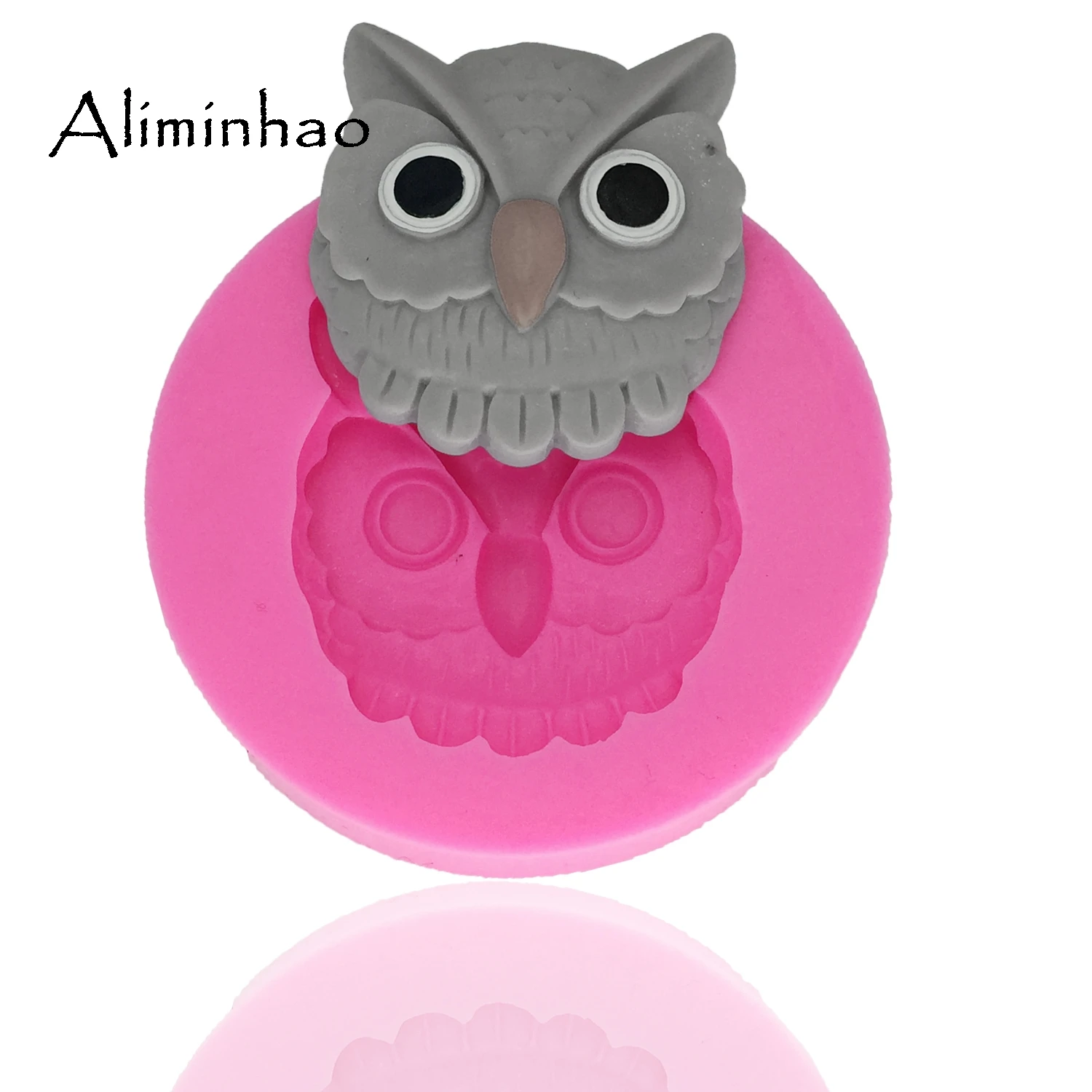 DY0005 owl DIY Resin Clay Soap Silicone Mold Sugarcraft dessert Candy Chocolate Molds Fondant Cake Decorating Tools