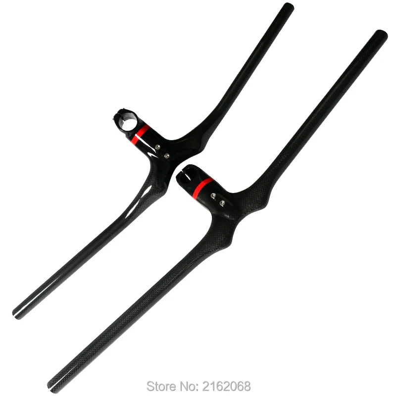 New ASIACOM Mountain bike full carbon fibre bicycle handlebar stem integratived 600-760x70-120mm 28.6 mm clamp MTB