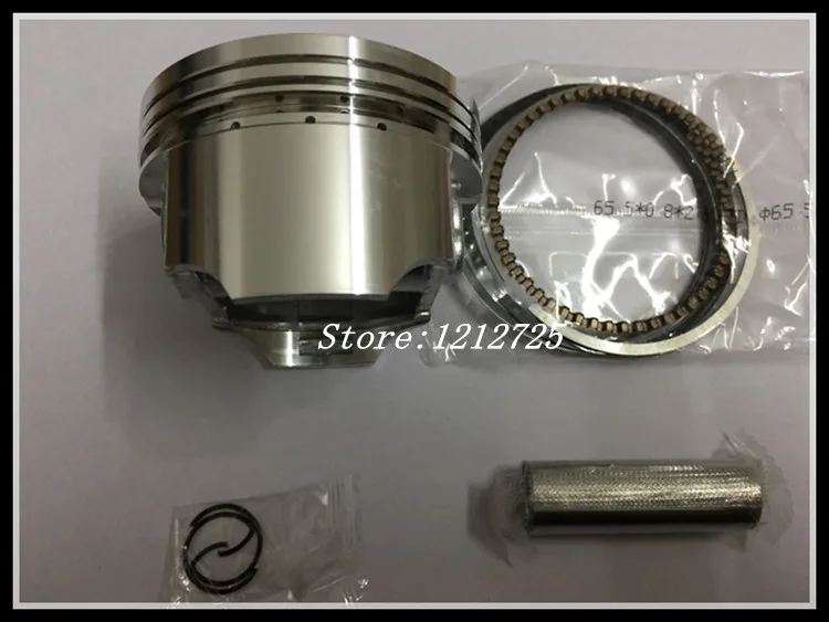 Motorcycle piston and ring CB 200cc CB250CC Lifan 200cc piston ring sleeve plug for piston pin piston diameter of 65.5mm to 15mm