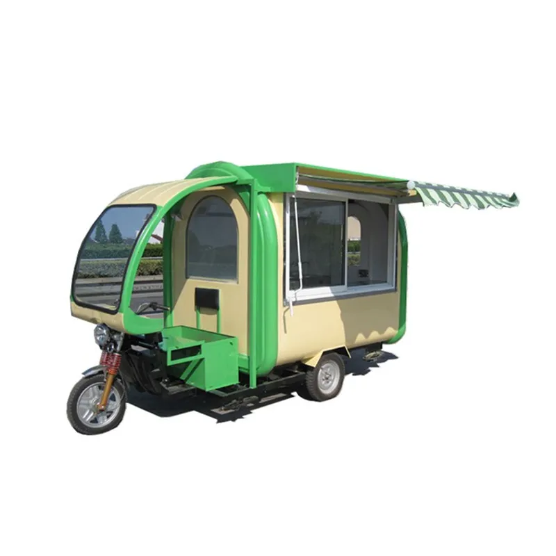 

Multi-functional snack/food car electric four wheel mobile snack car electric car factory direct sales