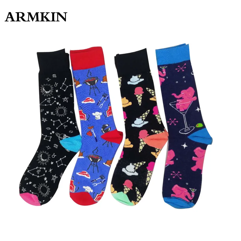 

ARMKIN women happy funny socks Cartoon Wacky ideas socks korean style women cute socks colorful calcetines mujer divertido