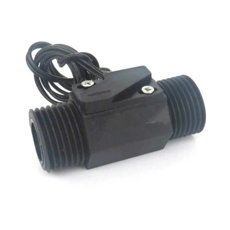 Water Fuel Flow Meter Sensor Water Heater Flow Switch Water Switch Valve Proximity Switch Reed Switch DN15 G1/2 1.5-30L/min