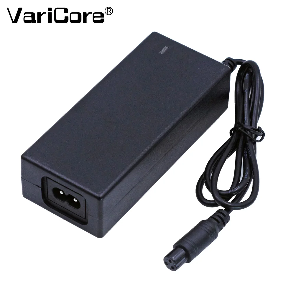 Varicore HOVERBURDA 충전기 EU 또는 US 플러그 전원 어댑터 42 V 2A 충전기 2 휠 밸런싱 스쿠터 호버 블랙 보드