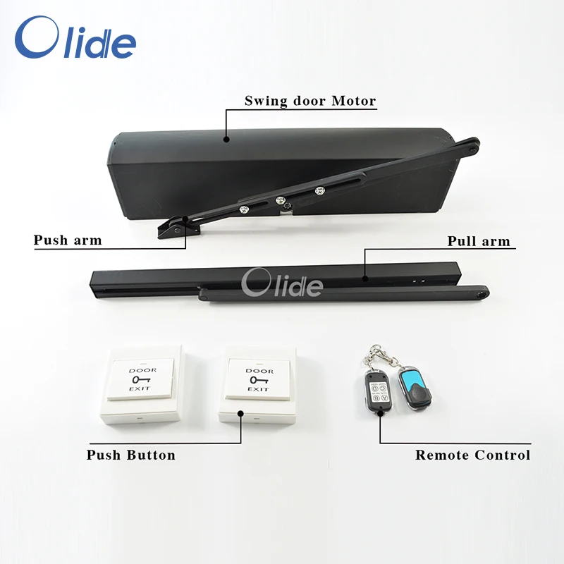 Olide Black Electric Door Closer,Offices/Residential Building Door Opener