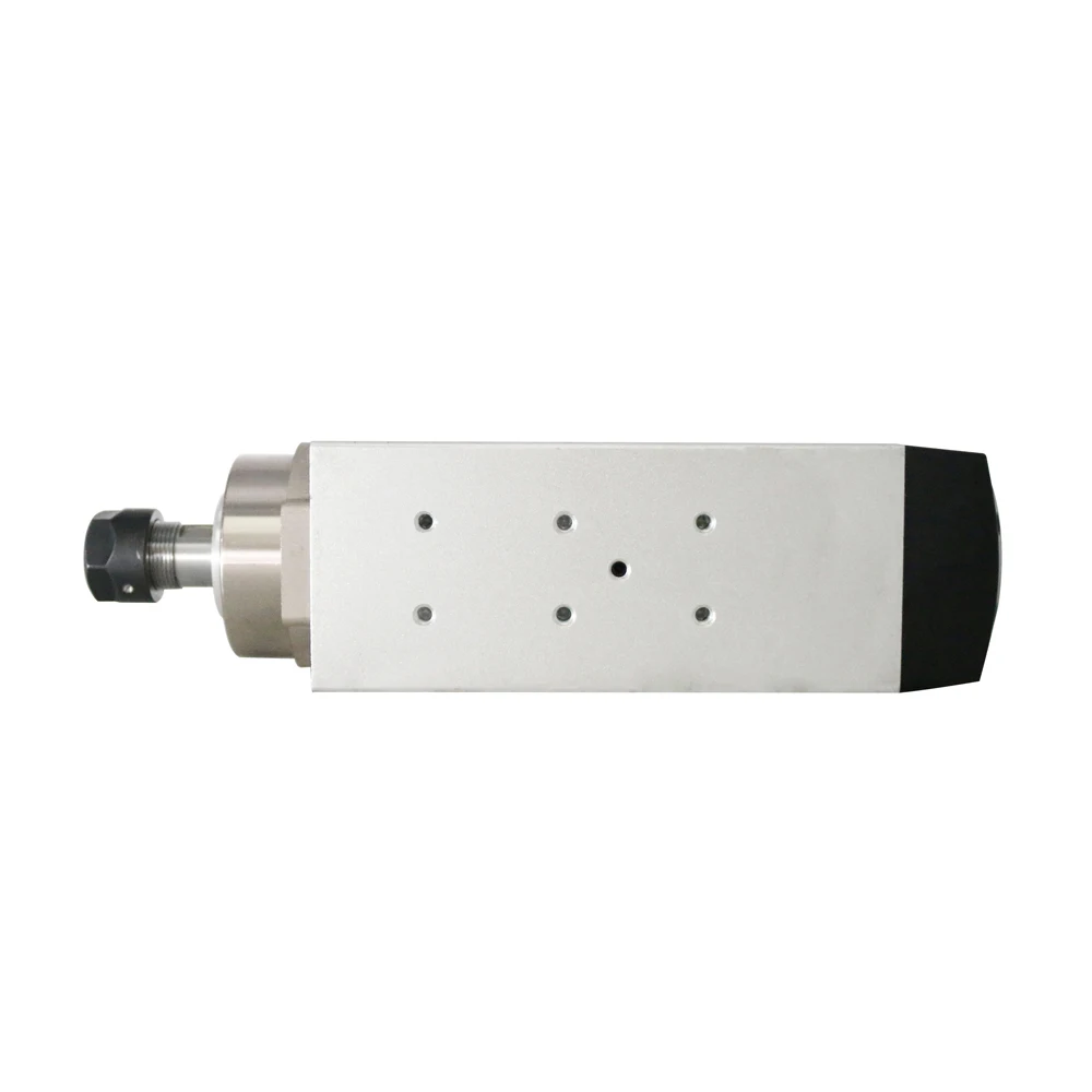 전문가용 2.2kw 380V/220V CNC 공기 냉각 스핀들 ER20 방진 18000 RPM 조각 기계 스핀들, 300Hz 스퀘어 스핀들