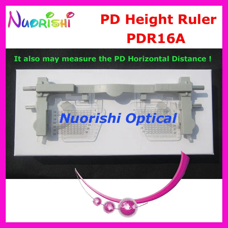 Ophthalmic Pupil Height Ruler PH Meter Optometry Measurer  PDR16