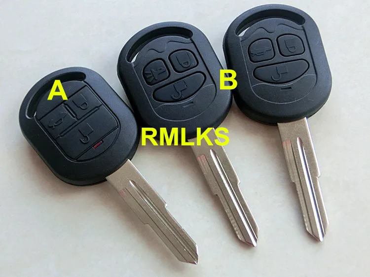 RMLKS REPLACEMENT FOB KEY CASE BLANKS FIT FOR EXCELLE HRV REMOTE KEY SHELL BEFORE UNCUT DWO4R BLADE