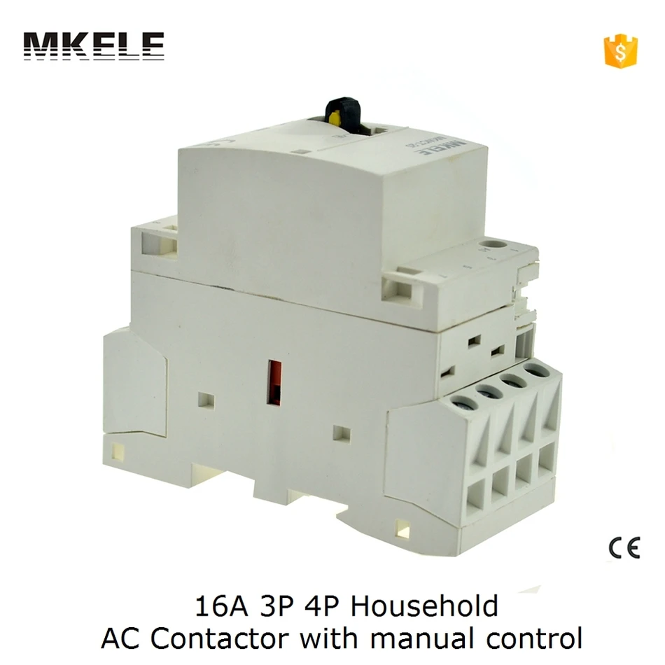 MKWCT-16M 3P 3NO 16A 220V 50or60HZ الدين السكك الحديدية المنزلية AC قواطع تشغلها التحكم اليدوي contator