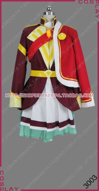 Girls' Opera Shoujo Kageki Revue Starlight Akira Kaoruko Hanayagi Kaoruko Revue Ver. Outfit Dress Cosplay Costume S002