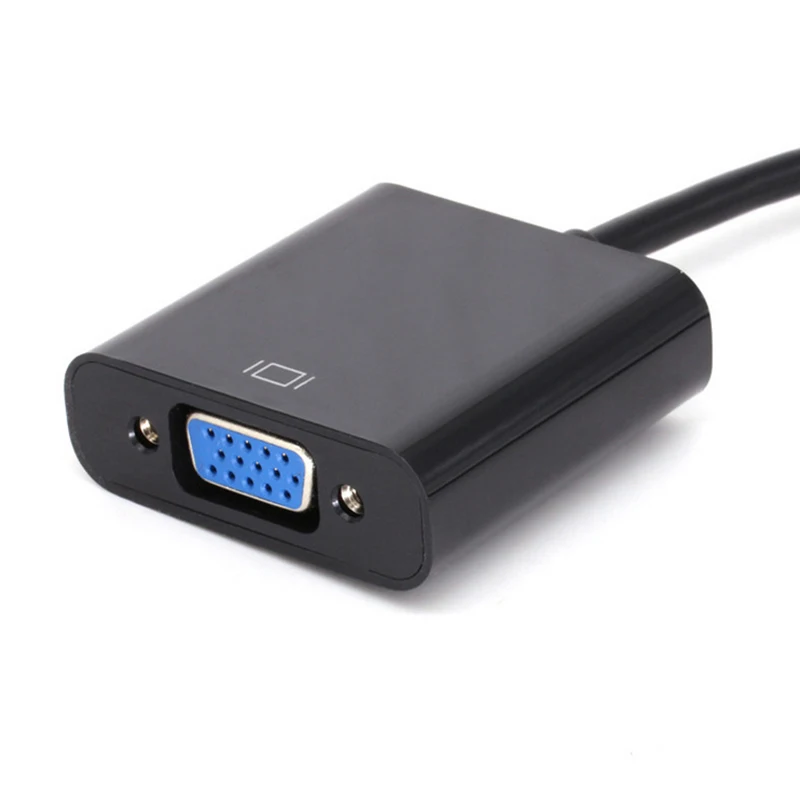 1080P DVI-D to VGA Adapter Cable 24+1 25 Pin DVI Male to 15 Pin VGA Female Video Converter Connector