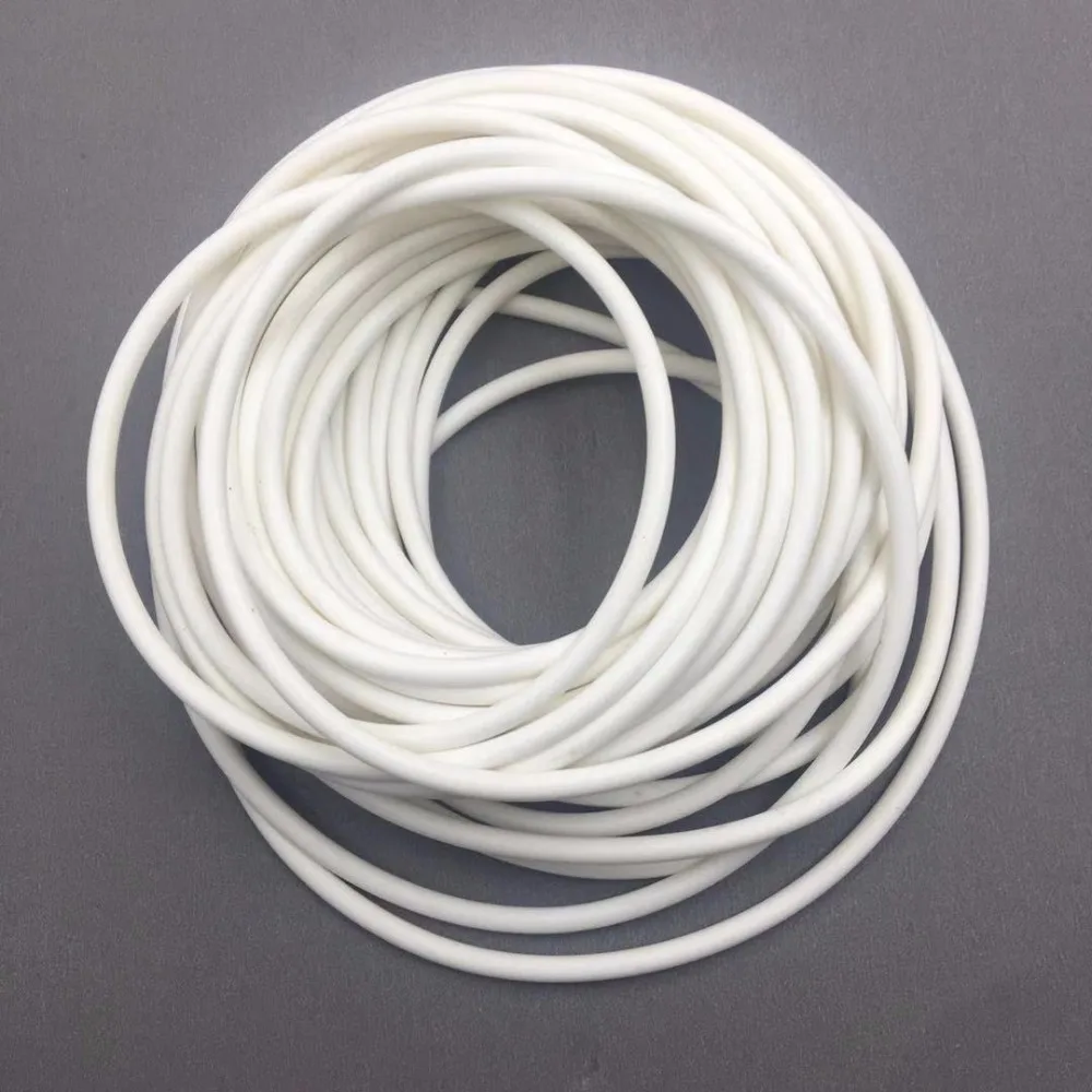 5 Meters White Silicone ink tube for mimaki roland mutoh printer eco solvent water based ink pump tubing soft hose pipe 4*2mm