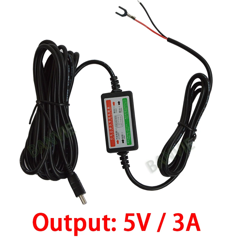 

8-40V Mini USB Smart Exclusive Power Box 5V 3A Hard Wire Charger For Car DVR GPS Battery Discharge Prevention