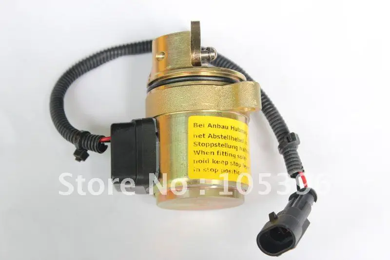 

1011 Fuel Shutdown Shut Off Solenoid Valve 0428 7116 04287116 Engine +fast shipping by FEDEX/DHL