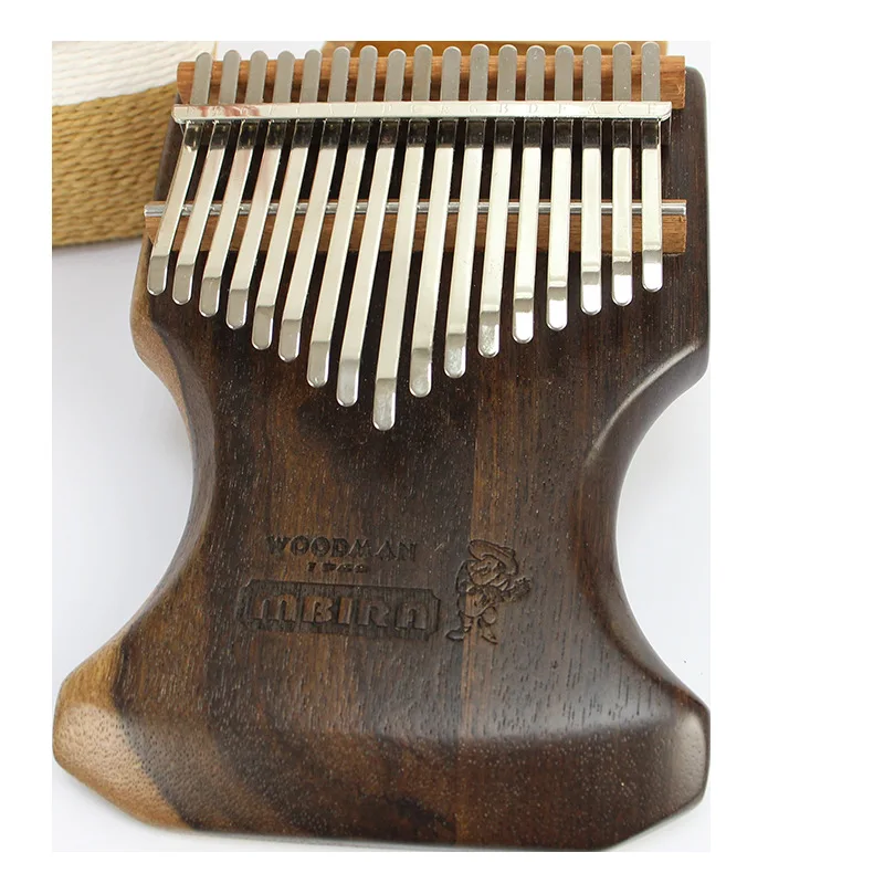 WDOOMAN1969 17 key Africanblackwood solid wood thumb piano Kalimba finger piano Mblia Musical Instruments