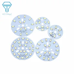 10 pz SMD5730 240mA LED PCB pannello luce lampada perline Kit 3W 7W 9W 12W 18W 24W bianco naturale bianco caldo bianco plafoniere rotonde