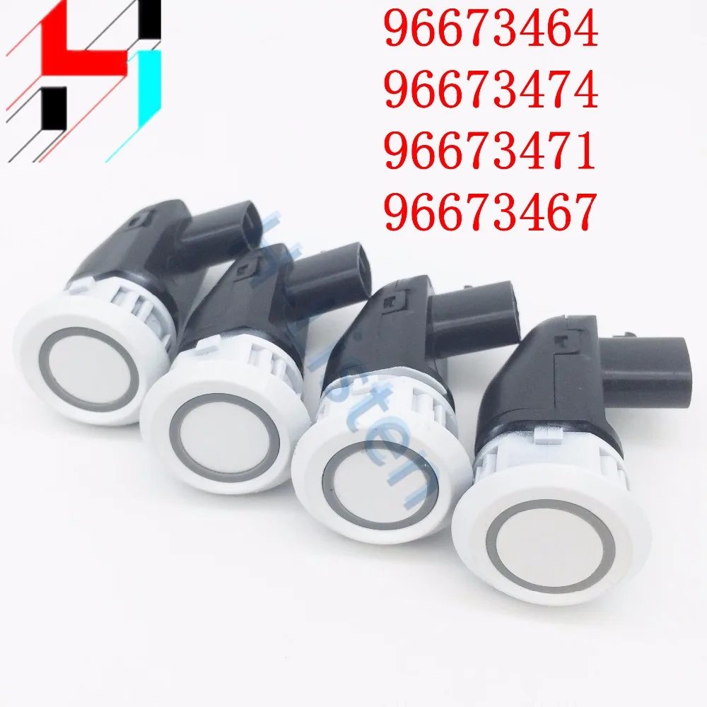 

4pcs)Parking Sensors 96673467/96673464/96673474 /96673471 Parktronic Electromagne for Chev rolet Cap tiva Car Parking Assistance