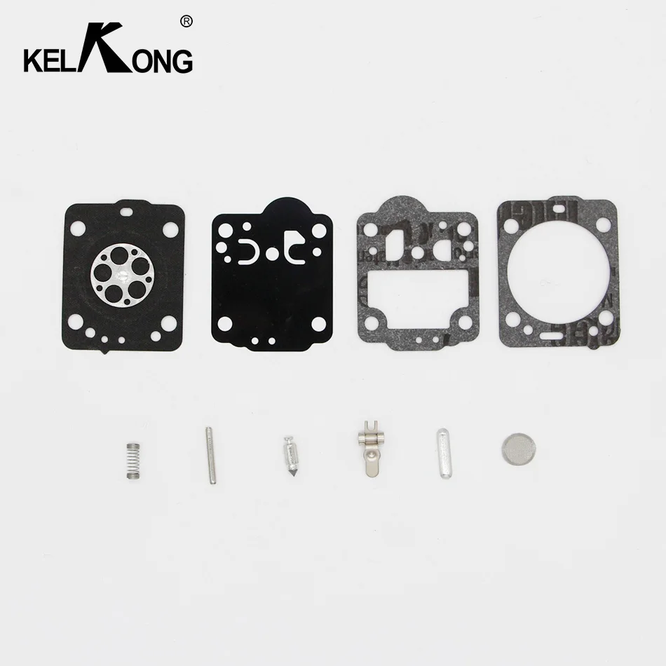 

KELKONG Carburetor Rebuild Kit For Husqvarna Chainsaw 235 236 Gasket Diaphragm Repair For JONSERED CS2234 CS 2238 ZAMA Carb Kit