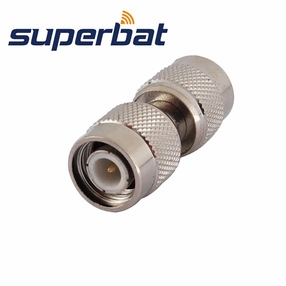 Adaptador Superbat TNC enchufe TNC a conector Coaxial RF recto macho