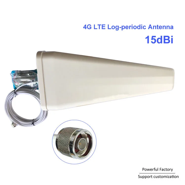 New Outdoor Wireless Long-distance Directional 15Dbi Full-band 4G 5G Log Periodic Antenna N Male Connector