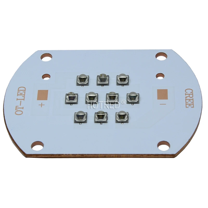 Imagem -05 - Lâmpada de Luz de Alta Potência ir Led Emitter 3535 Chip Infravermelho 10w 20w 30w 50w 850 nm 940 nm 850nm 940nm