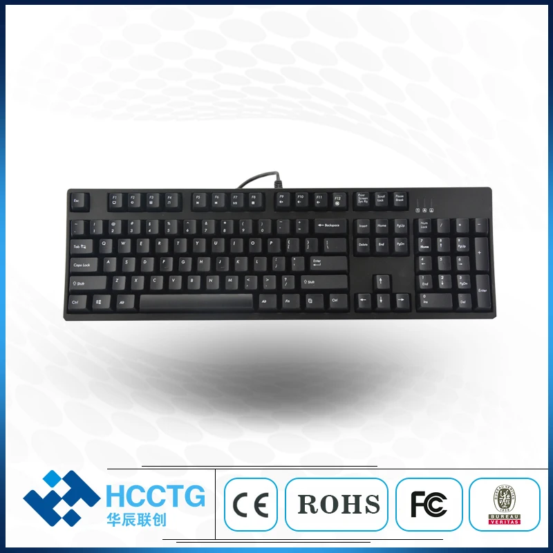 

PBT Keycaps Mechanical Keyboard Red Switch White Backlight 104 Keys Game Keyboard