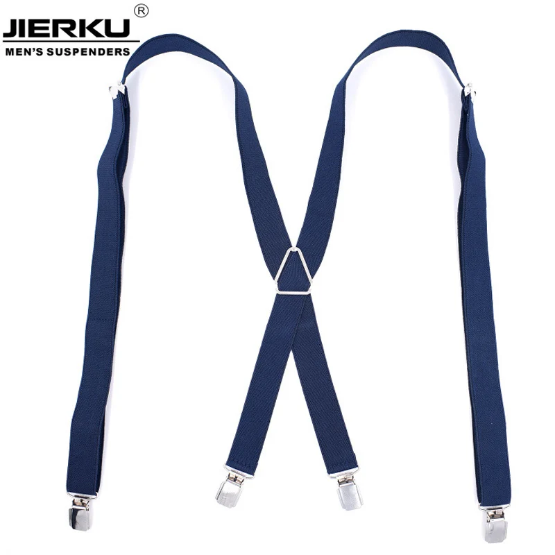 ใหม่ Suspenders 4 วงเล็บคลิปสิ่งแวดล้อม Clasps Suspenders สาว Suspensorio Tirantes Bretelles สายคล้องคอ 2.5*120 เซนติเมตร