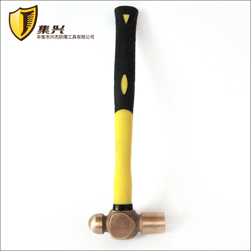 2.5p/ Copper Hammers,Non sparking 1.13kg Ball Pein Hammers,Beryllium bronze hand Tools