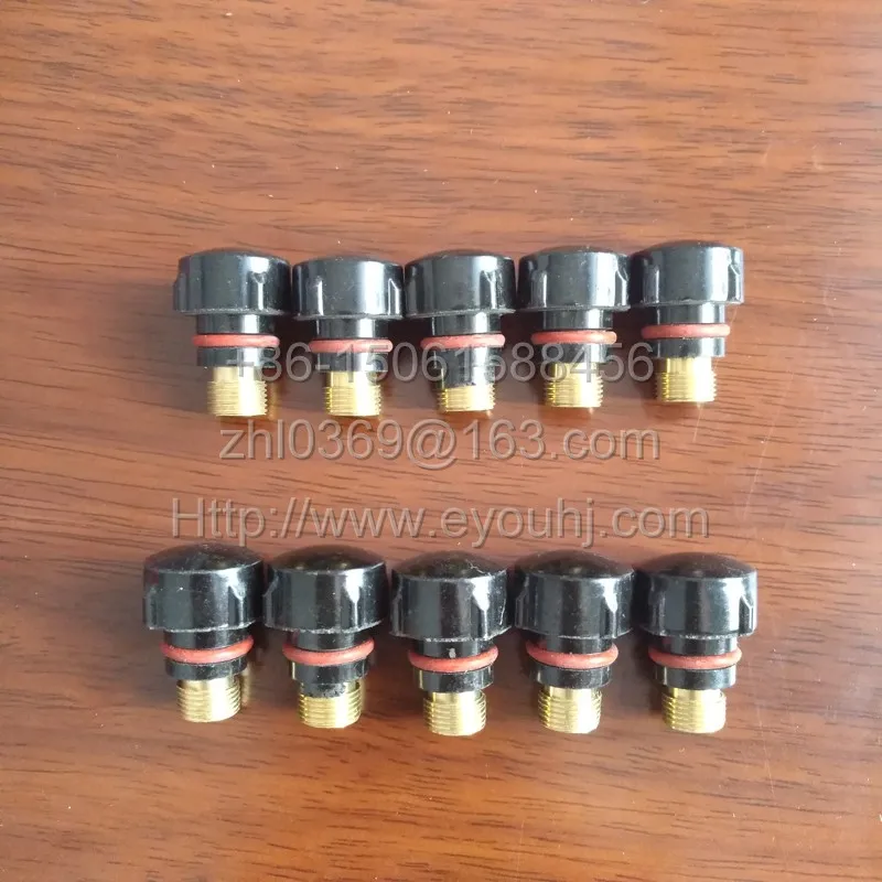 3ชิ้น(57Y02 + 57Y03 + 57Y04)ยาว/กลาง/สั้นกลับหมวกสำหรับเชื่อมTIG WP17 W26 WP18ไฟฉายหัวหน้า[FASTจัดส่ง]