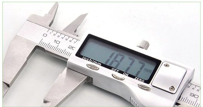 

Digital Caliper 0-150mm/0.01mm Stainless Steel Electronic Vernier Calipers Metric/Inch Micrometer Gauge Measuring Tools