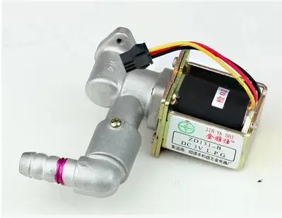 lpg gas burner parts DC3V solenoid valve ZD131-B