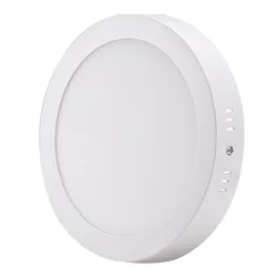 Bez cięcia sufitowe 25w montowane na powierzchni led typu downlight okrągła lampa panelowa SMD Ultra cienki koło sufitu lampa halogen kuchnia