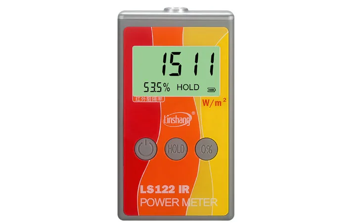 LS122 Portable Solar Power Meter with IR  infrared radiation luminance Detector