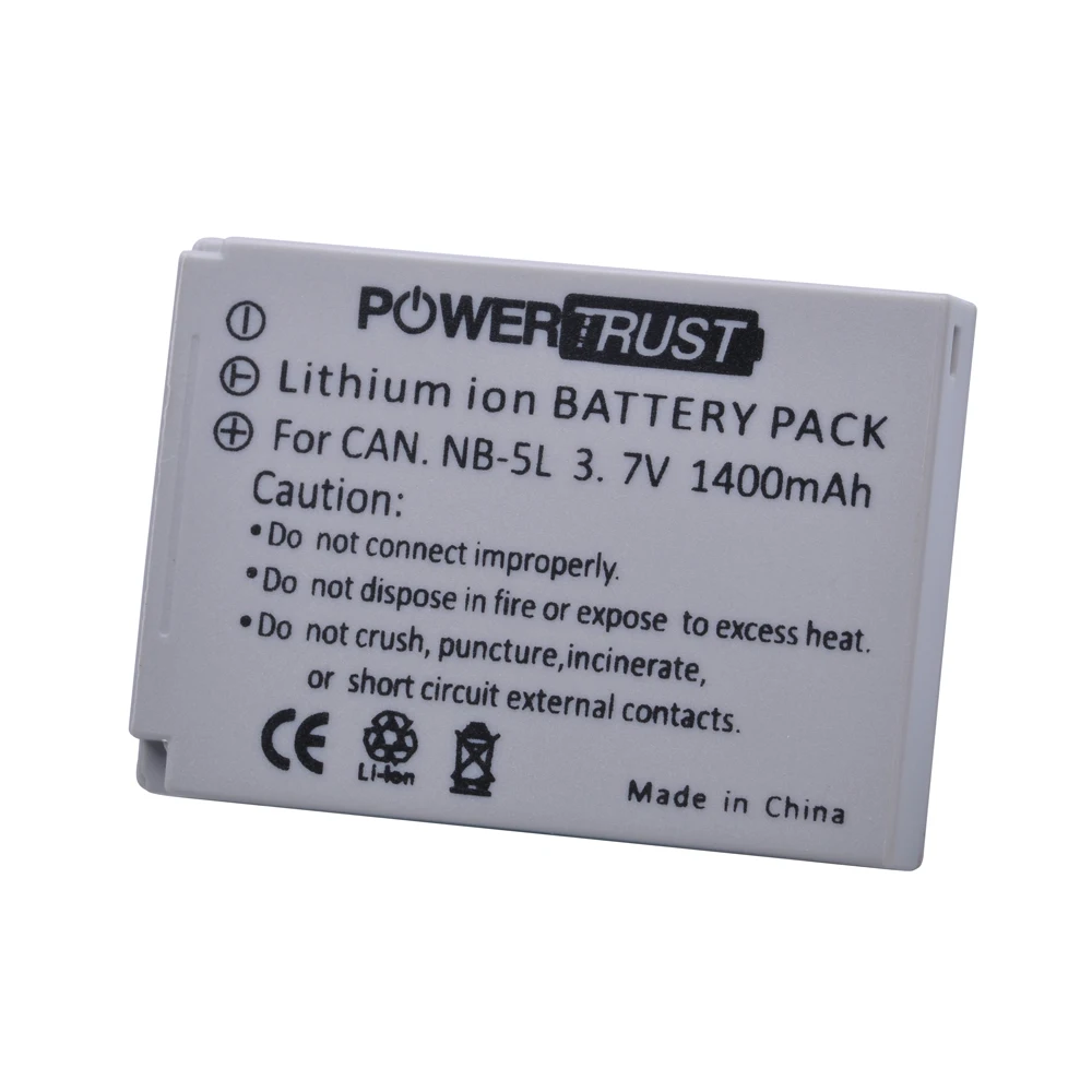 1 × 1400mah NB-5L nb 5L NB5Lカメラ充電池キヤノンS110 SX200 SX210 SX220 SX230 はhs ixus 850 870 800 860 990 sd 950 970