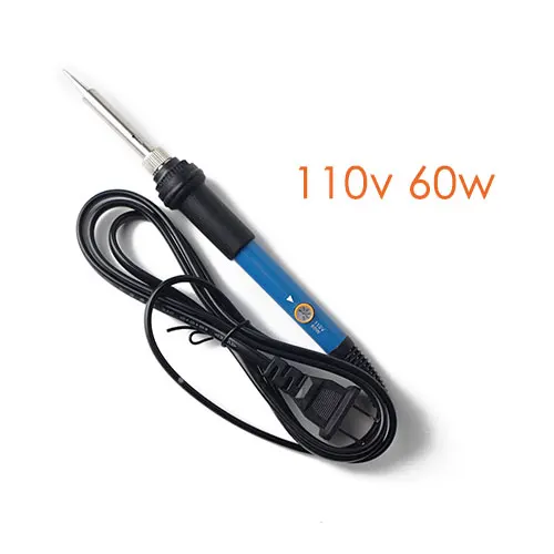 Allmejores Diy Zonnepaneel Lassen Kits 60 W Elektrische Ijzer + 20 Meter Tabben Draad + 2 Meter Busbar draad + Flux Pen