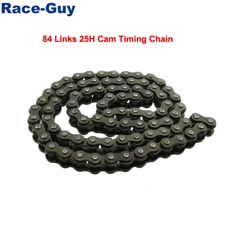 25H 84 Links Cam Timing Chain For Apollo Lance Loncin Lifan Honda TRX90 TRX90X 1993-2018 110cc ATV Dirt Bike Go Kart