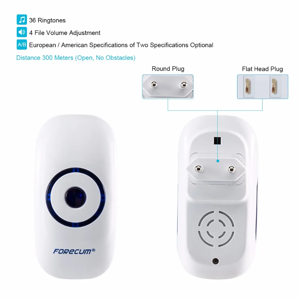 PIR Wireless Doorbell Digital Wireless Doorbell Welcome Body Door Bell with PIR Sensor Infrared Detector Induction doorbell