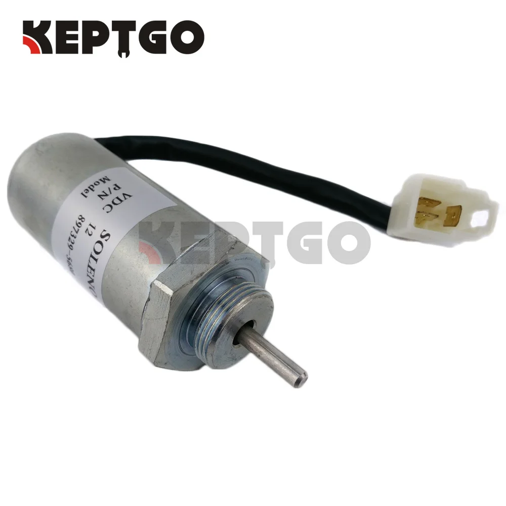 

897329-5680 897329-5688 Fuel Shutoff Solenoid 12v MV1-81 For Isuzu 3LD1 3LD2 4LE1 4LE2 3LB1 4LB1 Hitachi Excavator