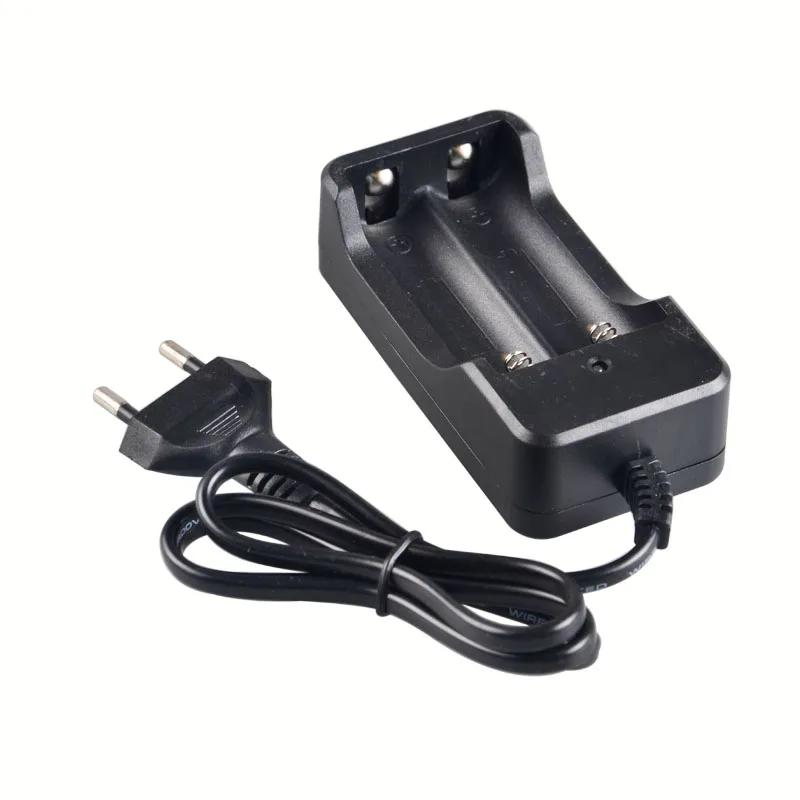 Double 18650 Battery Charger 1000mA 4.2v DC 50 / 60HZ EU Charger