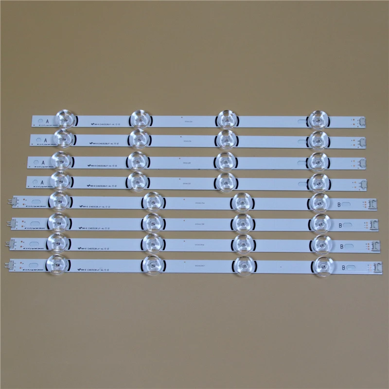 

TV LED Light Bars For LG 42LB580U 42LB580V 42LB5820 42LB582B 42LB615V -ZJ -ZM LED Backlight Strips Kit 8 LED Lamps Lens 8 Bands