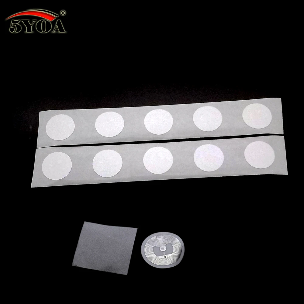 Наклейка NFC 215, 10 шт., метка s для этикетки, диаметр 25 мм, тип 2