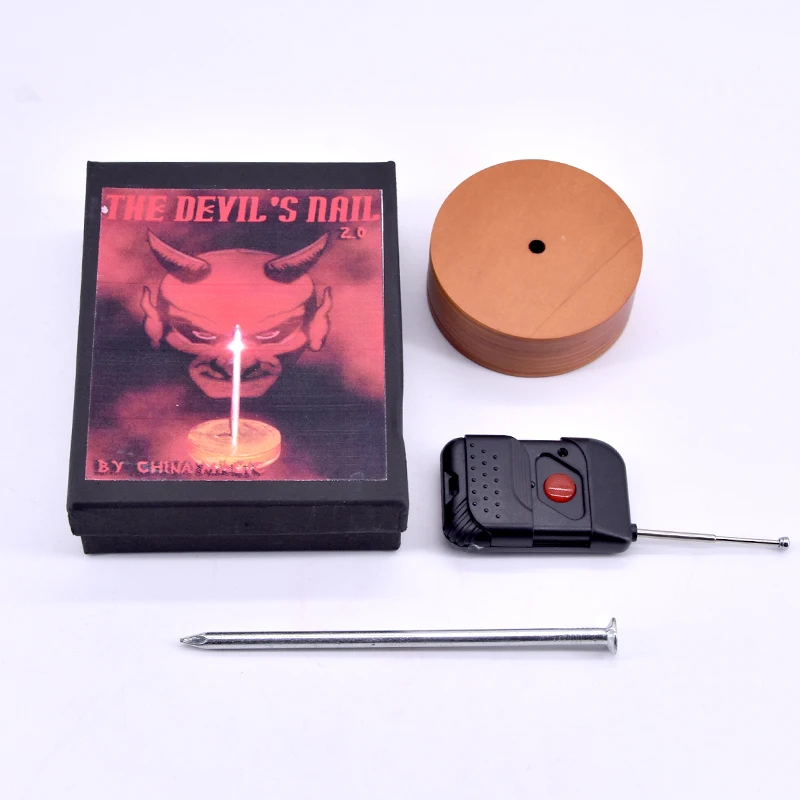 Devils Nail 2.0 Ghost Nail Laser Edition Magic Tricks Crush Paper Cup Magie Close Up Bar Accessory Gimmick Props Mentalism