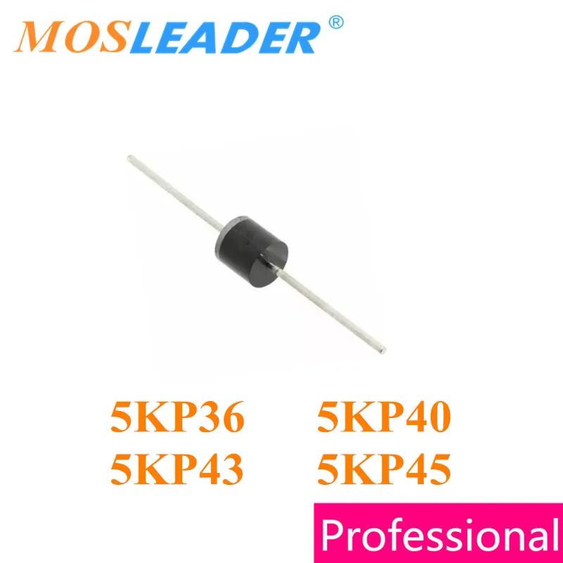 Mosleader 5KP36 5KP40 5KP43 5KP45 R-6 100PCS 5KP36A 5KP40A 5KP43A 5KP45A 5KP36CA 5KP40CA 5KP43CA 5KP45CA Chinese