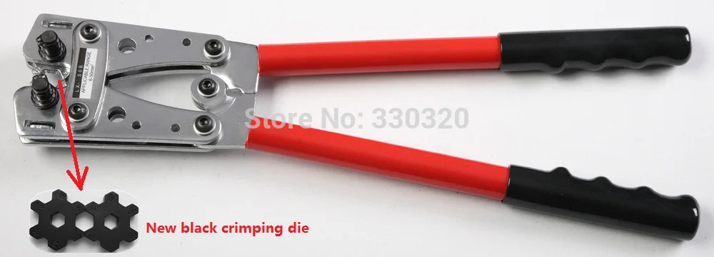 6-50mm2 Copper Tube Terminal Crimping tools and pliers for cable lugs,heavy duty cable lug crimping tools LX-50B